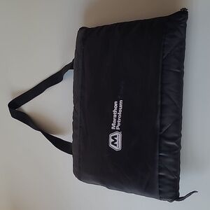 Marathon Petroleum Travel Blanket Foldable With Zipper Picnic Camping Waterproof